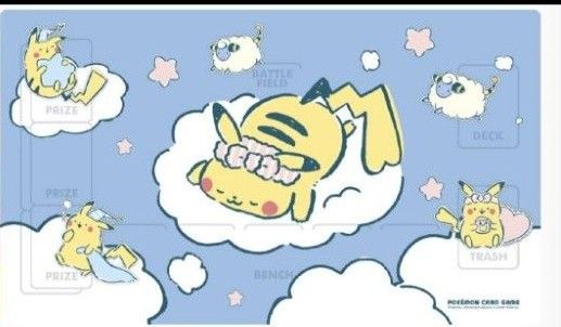 韓国版サプライ】プレイマット Pikachu in a dream ピカチュウ 韓国版サプライ】プレイマット Pikachu in a dream ピカチュウ