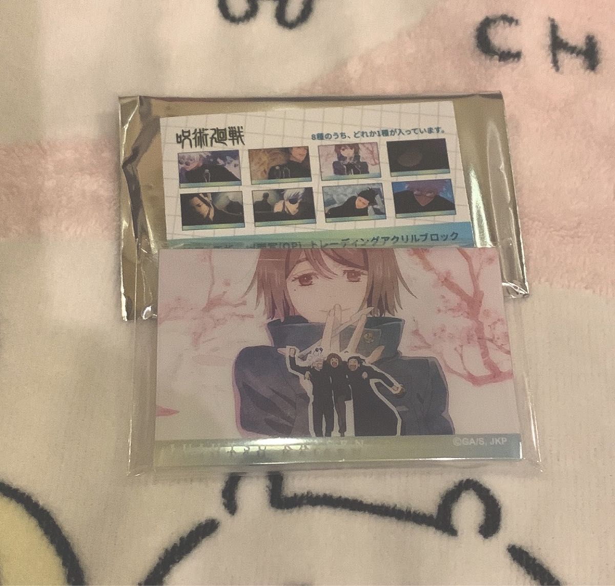 呪術廻戦 場面写OPトレーディングアクリルブロック 懐玉 玉折 家入硝子