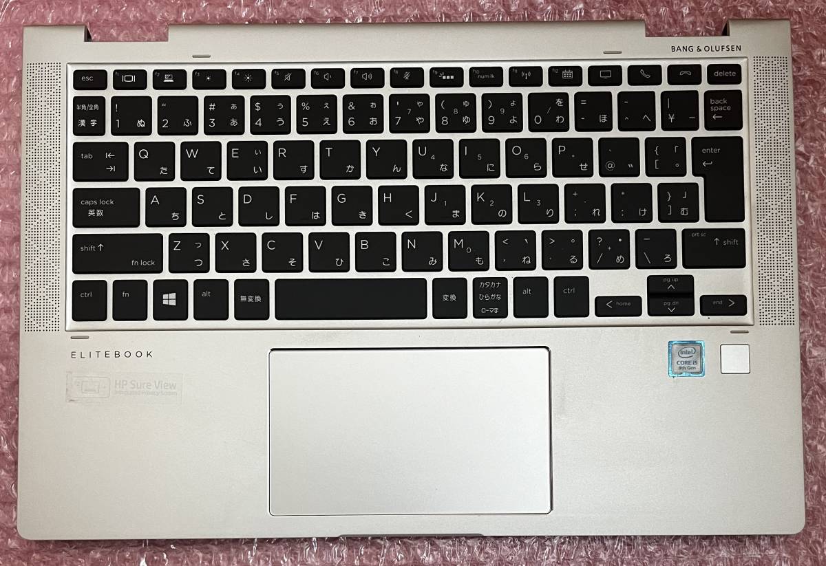 HP EliteBook x360 1030 G3 パームレスト　キーボード(バックライト付き)_画像1