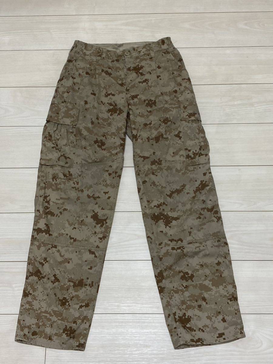 OKINAWA 米軍実物 USMC 海兵隊 デザートマーパットパンツ SMALL-SHORT 米軍放出品 RECON.MARSOC.SARC 沖縄 ピクセル 迷彩パンツの画像1