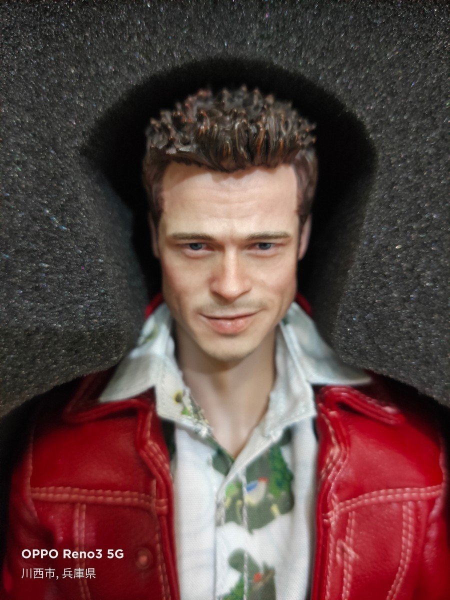 ファイトクラブ フィギュア タイラーダーデン fishborntoys 即完品 超レア 新品 fightclub 1/6 検索）ブリッツウェイ ホットトイズ 即決_画像3