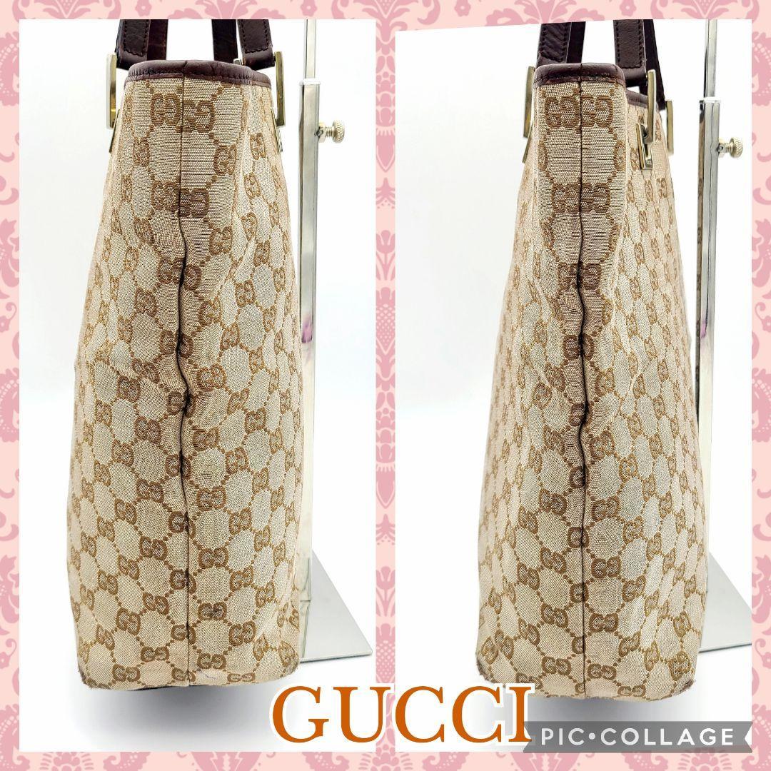GUCCI グッチ GG柄バック キャンバスレザー トートバッグ GUCCI グッチ GG柄バック キャンバスレザー トートバッグ