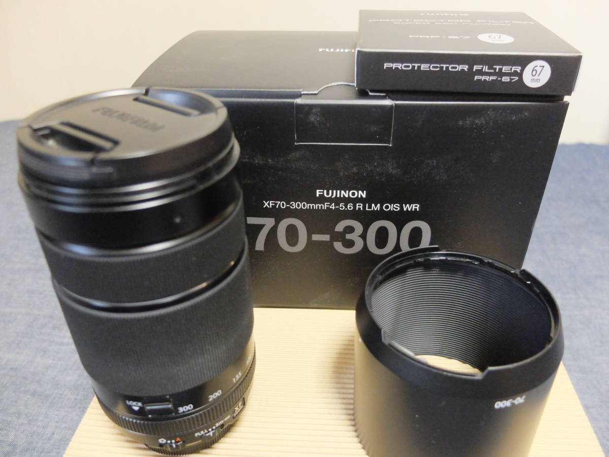 ☆富士フィルム望遠ズーム『フジノンレンズXF７０ー３００mm F４ー5.6RLM OIS WR』純正フィルター付_画像9