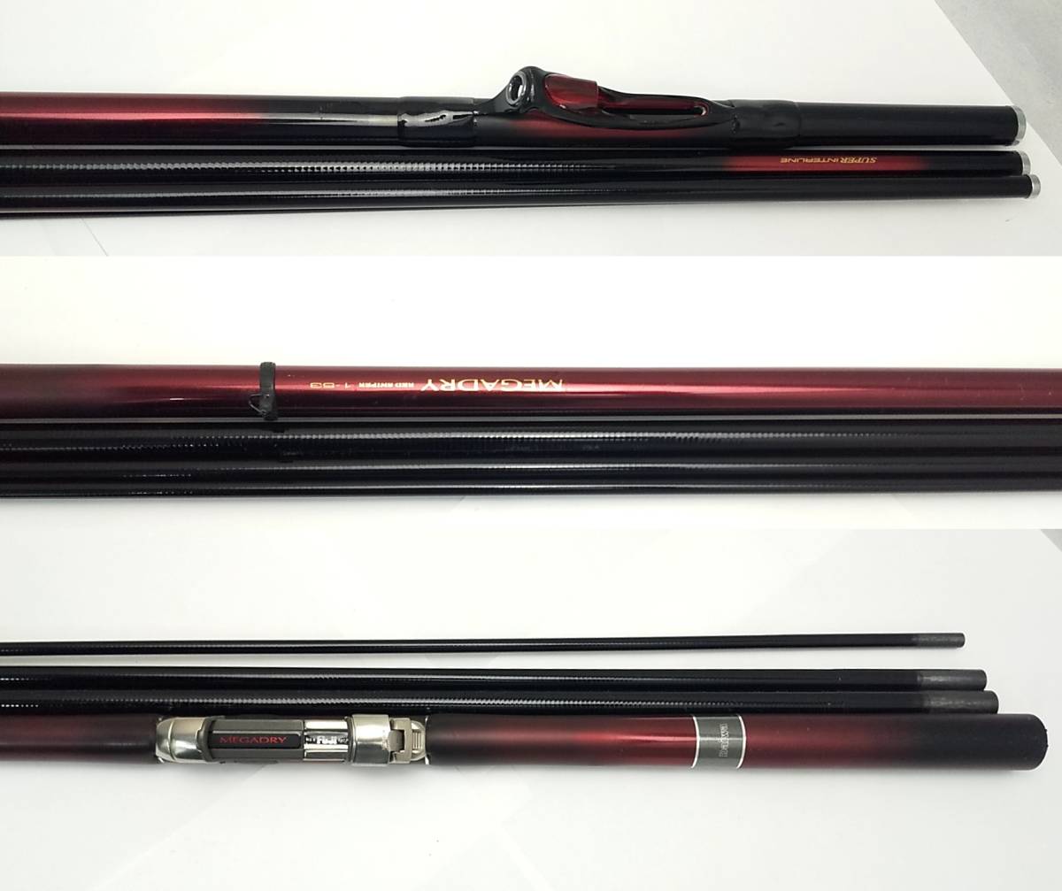 釣竿　ダイワ　SUPER IL　MEGADRY　RED SNIPER　1-53　/　DAIWA　メガドライ　レッドスナイパー　中通し_画像2