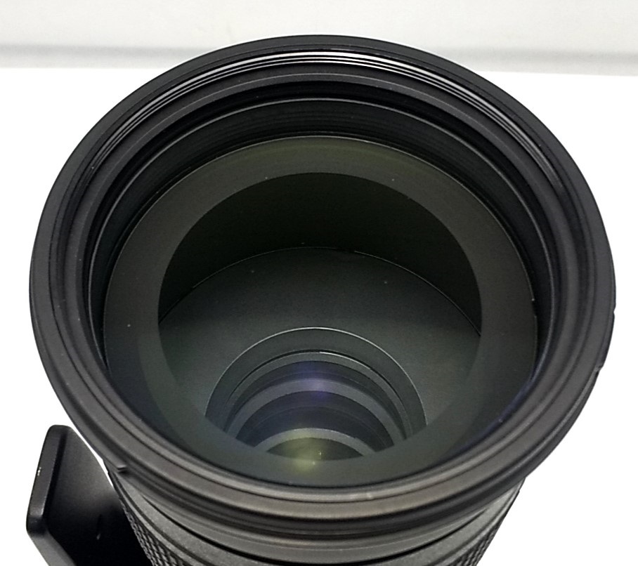 レンズ　Nikon　NIKKOR　VR　AF-S　200-500mm　F5.6E ED　SWM IF　+　フード　+　三脚座　ジャンク品　/　ニコン　ズームレンズ_画像2