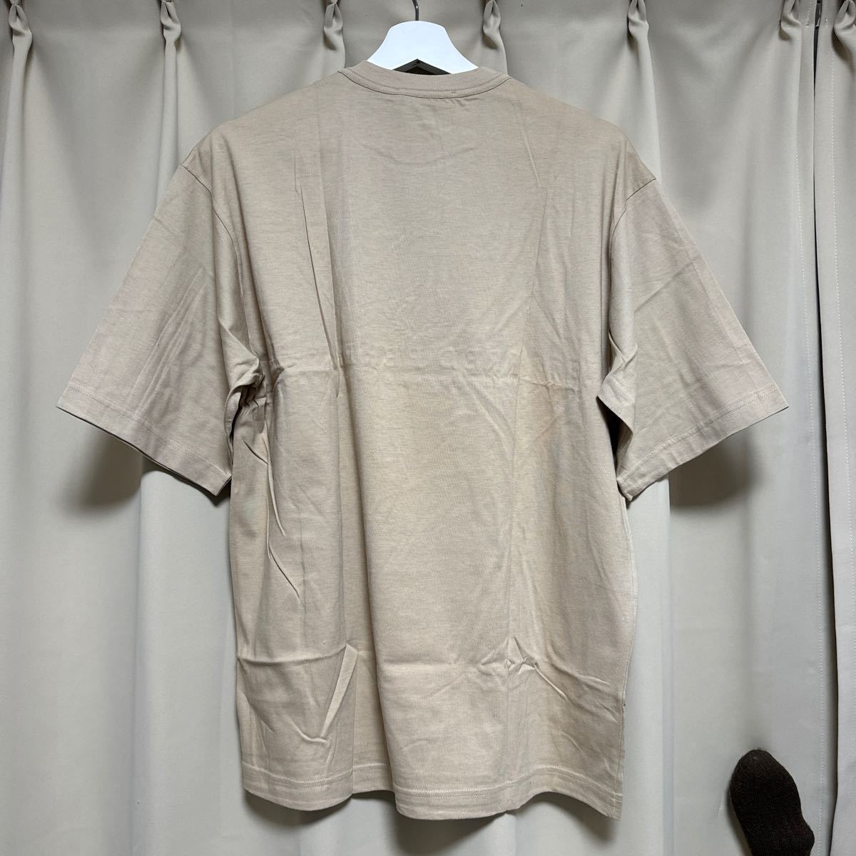 フレッドペリー Tシャツ Mサイズ FRED PERRY ベージュ 新品未使用タグ付き_画像5