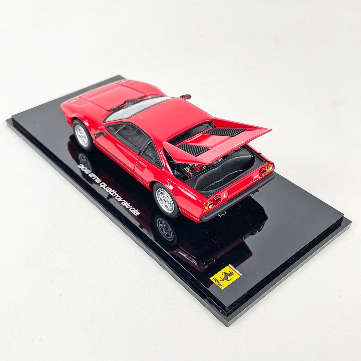 美品 京商 1/43 フェラーリ 308 quattro valvole クアトロ ヴァルヴォーレ レッド 308GTB 05061R [F6194]_画像5