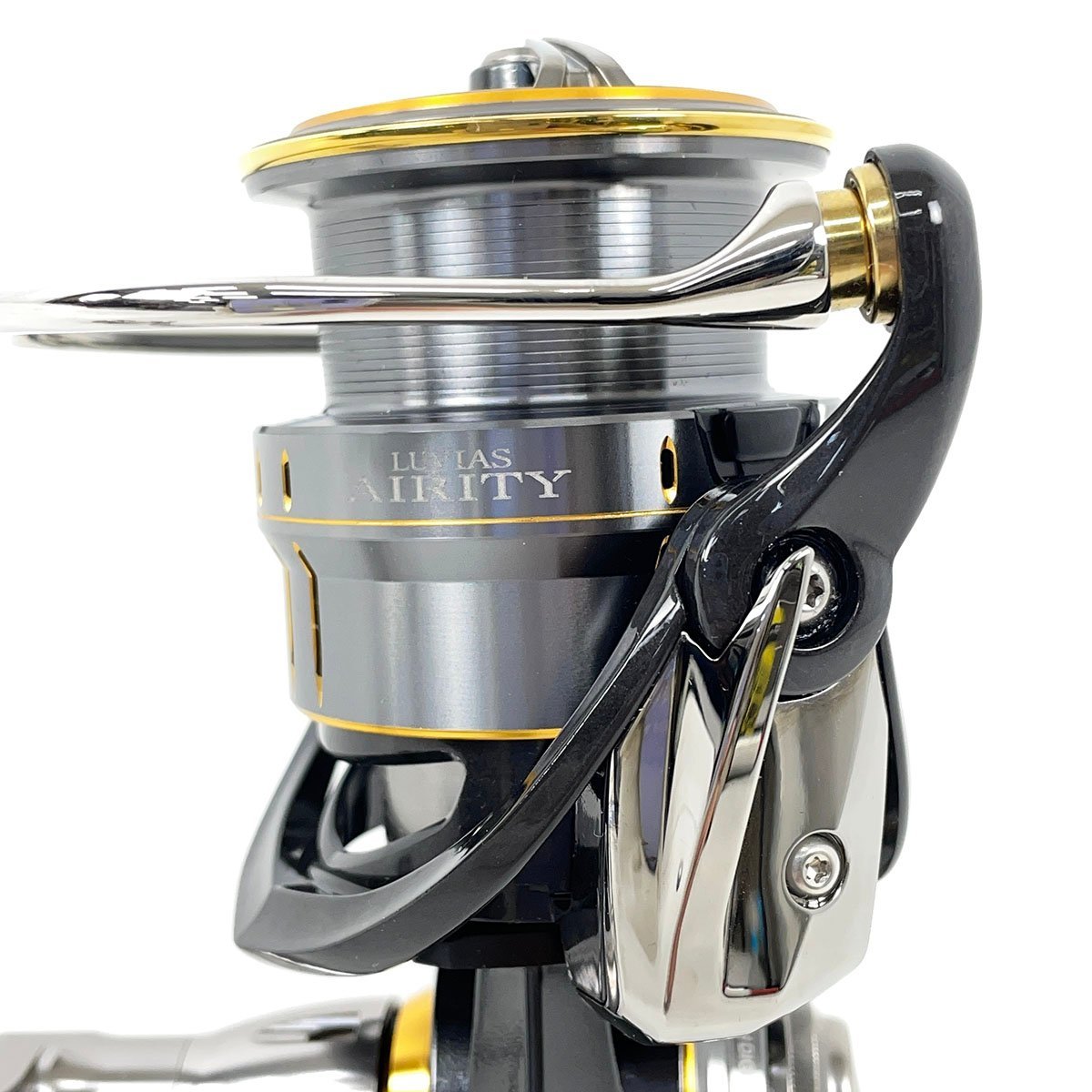 美品 DAIWA ダイワ 21 LUVIAS AIRITY ルビアス エアリティ LT3000 ゴメクサス 超々ジュラルミン製ハンドル 57mm ◆リール [B2471]_画像7