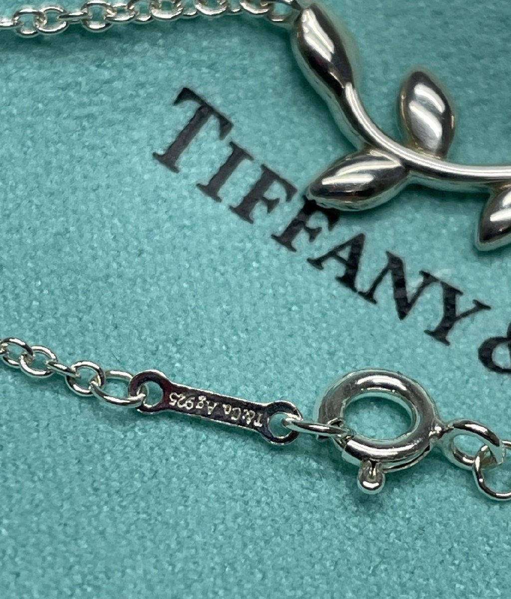 TIFFANY&Co. ティファニー　オリーブリーフ　ブレスレット　925シルバー_画像3