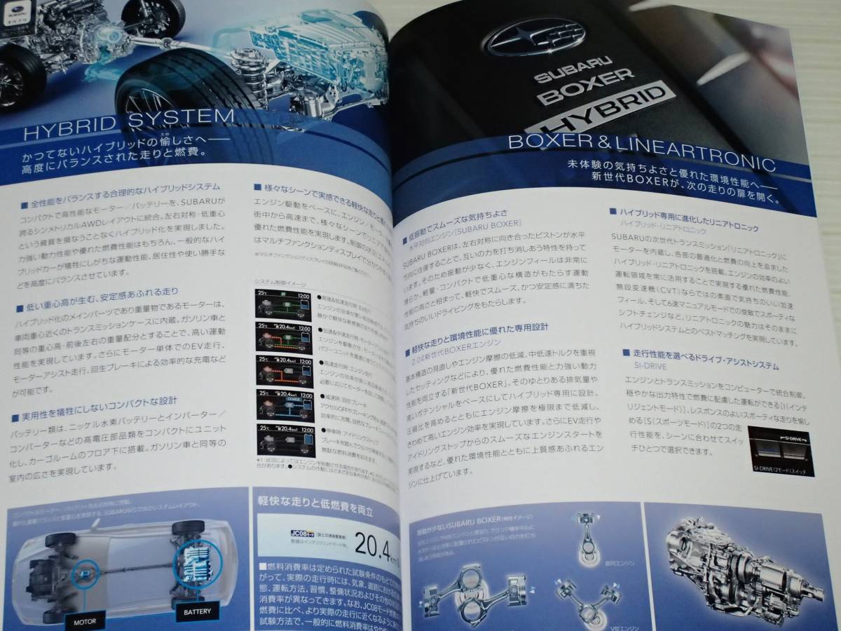 【カタログのみ】スバル　インプレッサ　スポーツ　ハイブリッド　GPE　2015.12_画像6