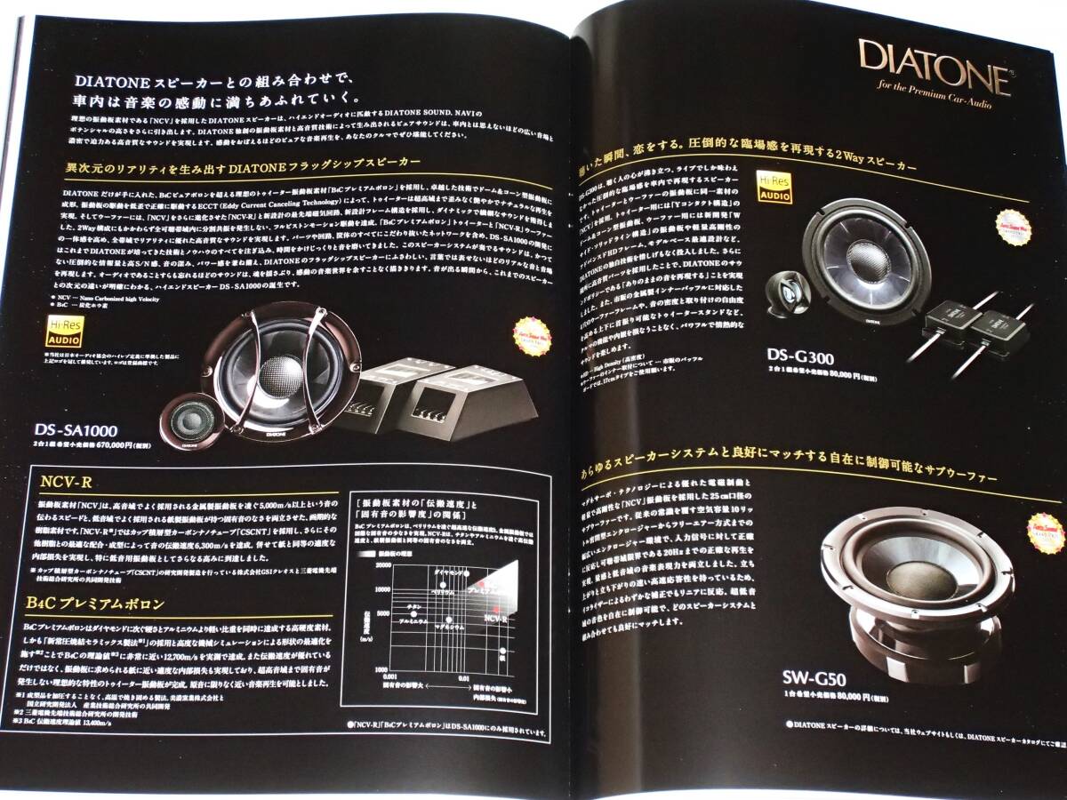 [ catalog only ] Mitsubishi Electric Diatone high-end audio & car navigation system NR-MZ300 PREMI-3/NR-MZ200 PREMI-2 2020.3