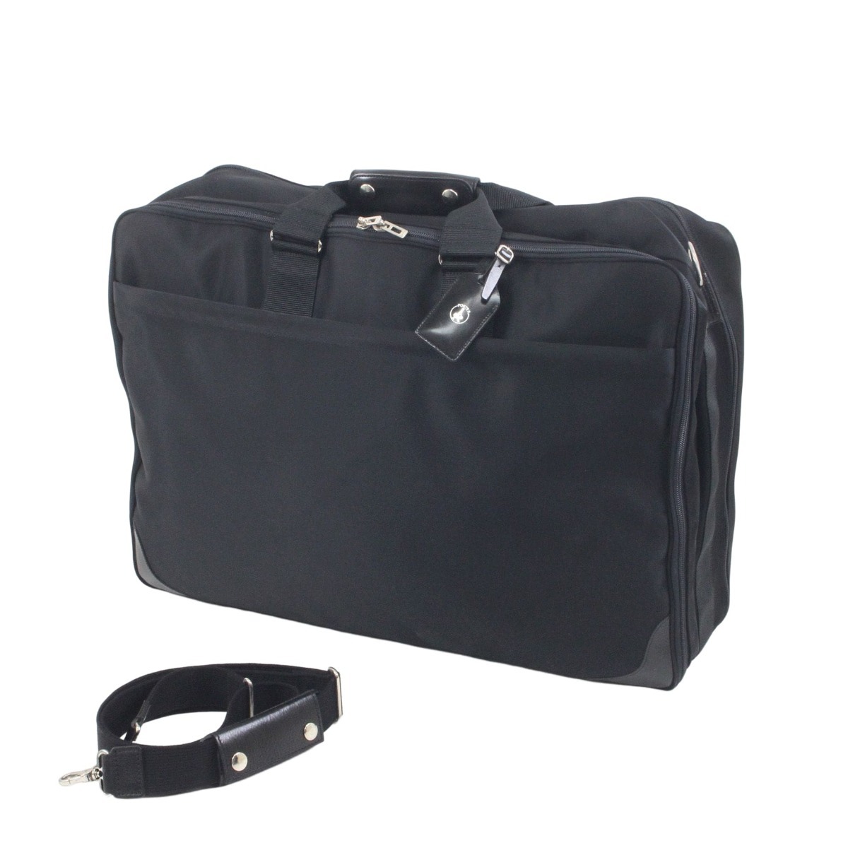 $$ PORTER Porter garment bag black a little scratch . dirt equipped 