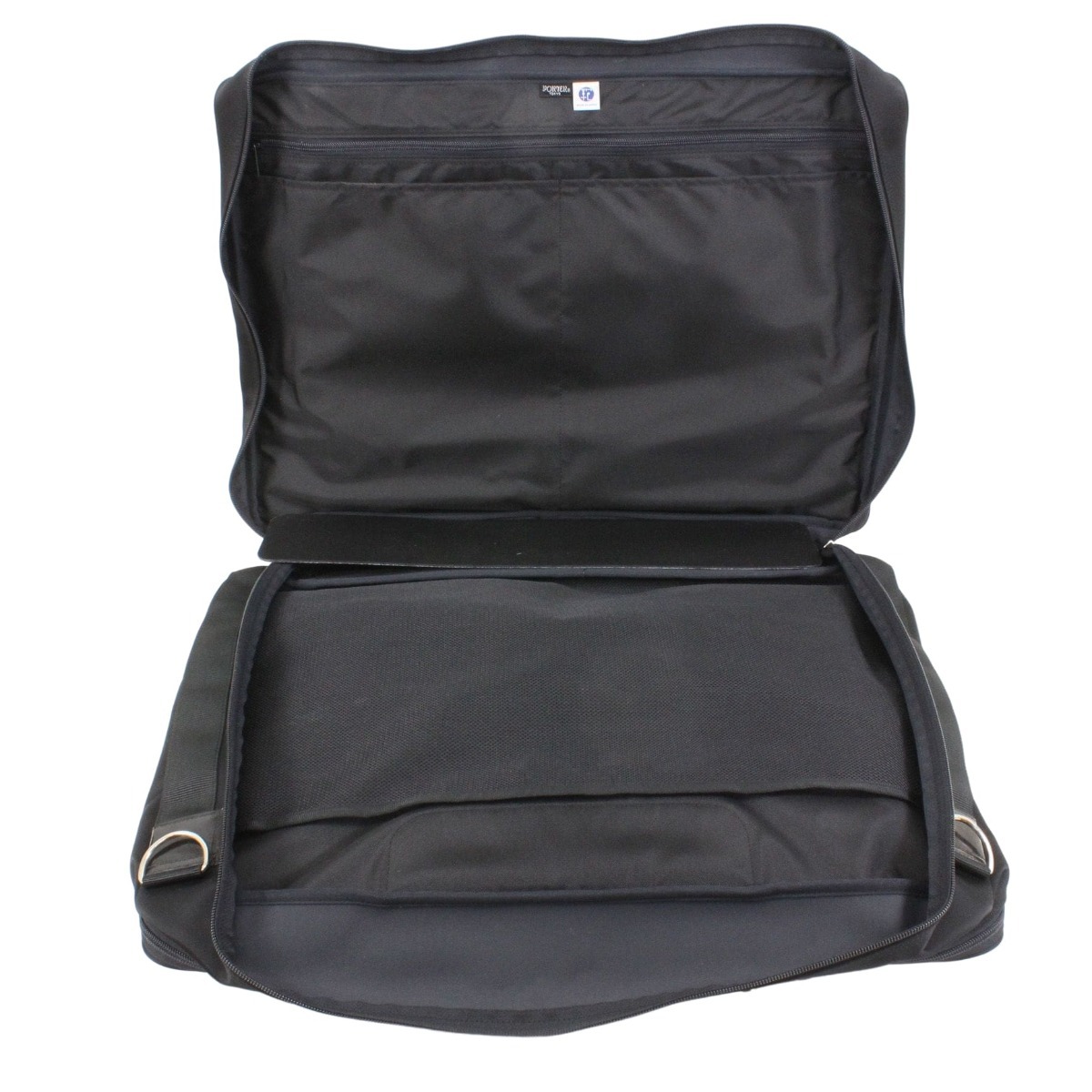 $$ PORTER Porter garment bag black a little scratch . dirt equipped 