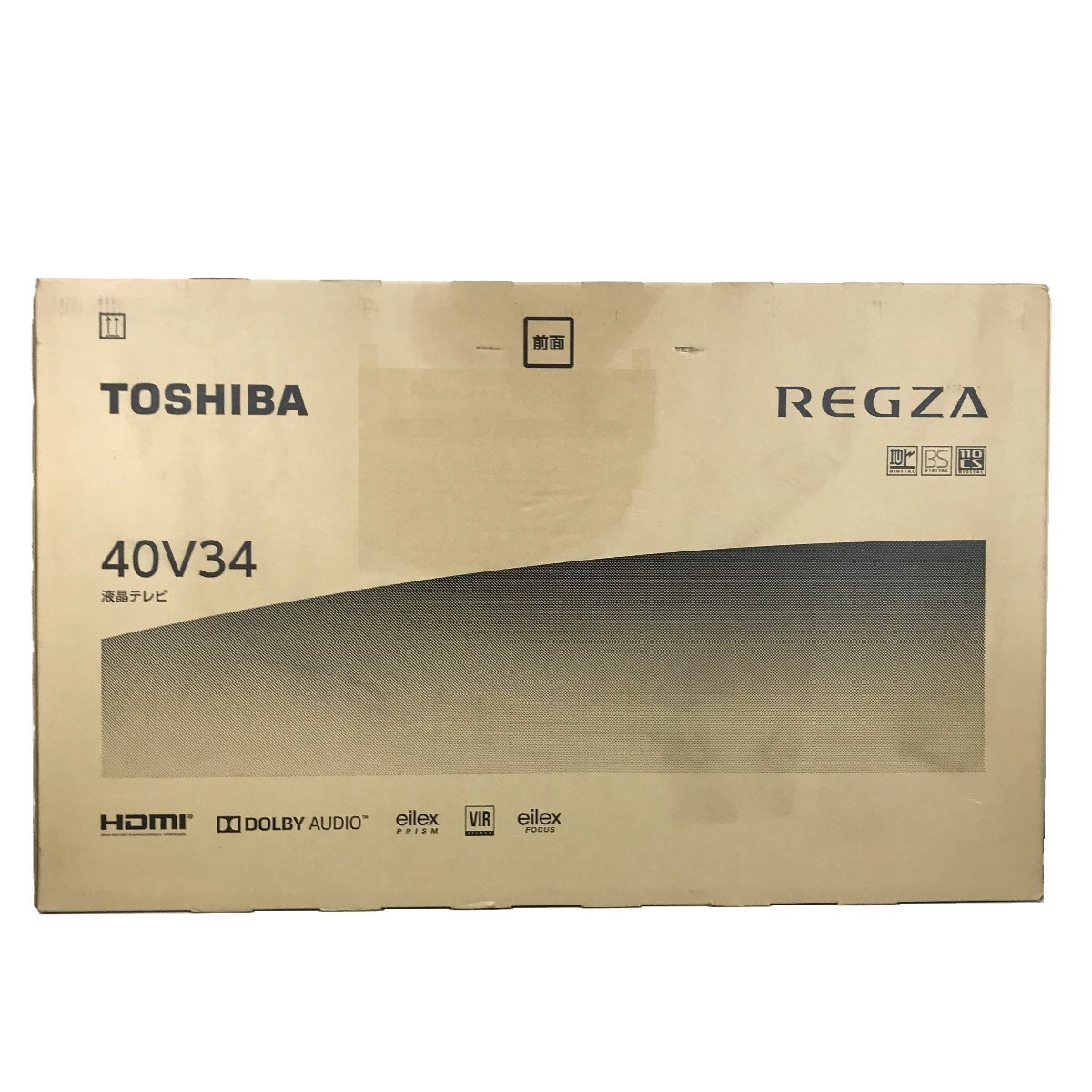 ## TOSHIBA 東芝 REGZA レグザ 40V34 液晶テレビ 40インチ 未使用に近いの画像1