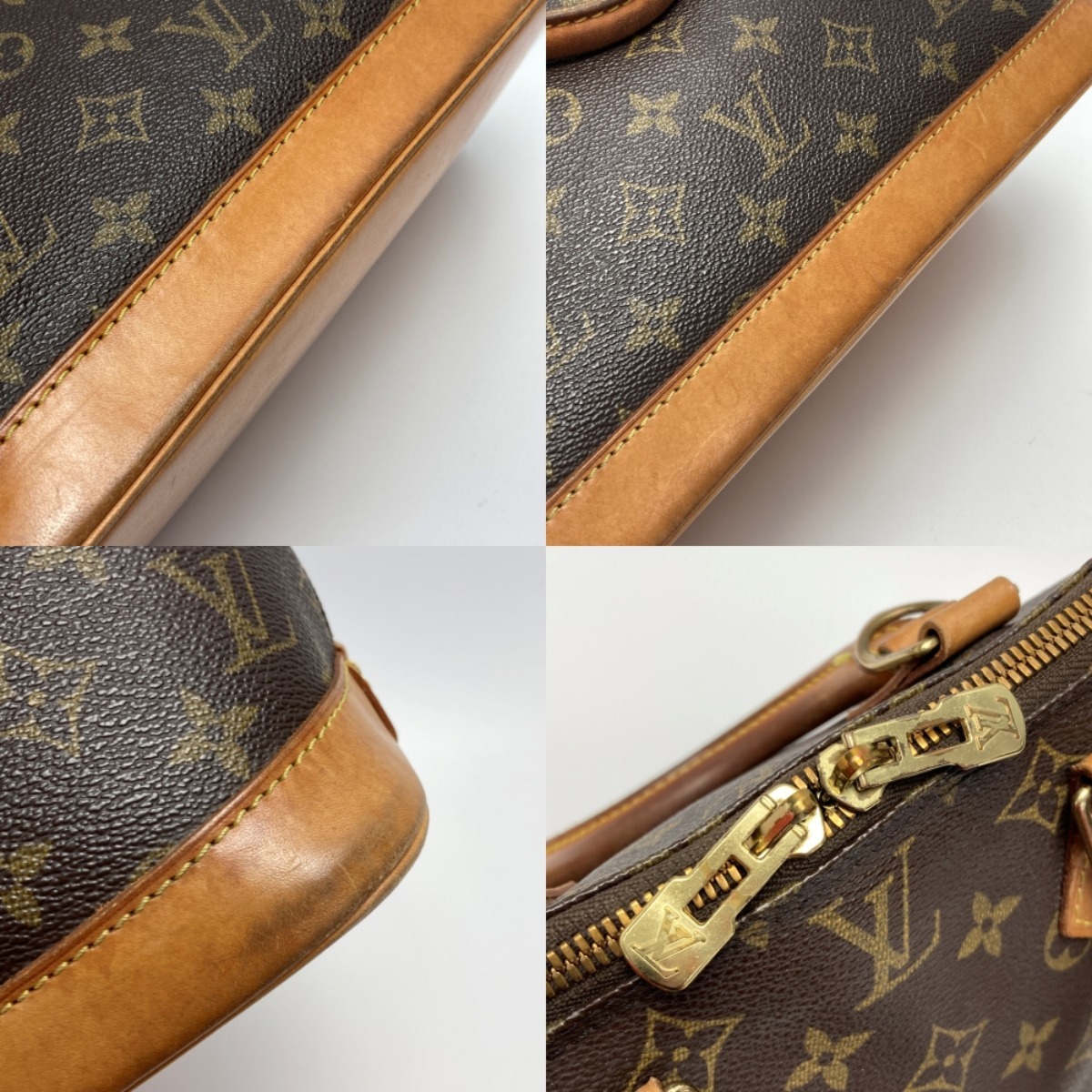 ☆☆ LOUIS VUITTON ルイヴィトン モノグラム アルマ M51130 ハンドバッグ パドロック・キー有 傷や汚れあり_画像5