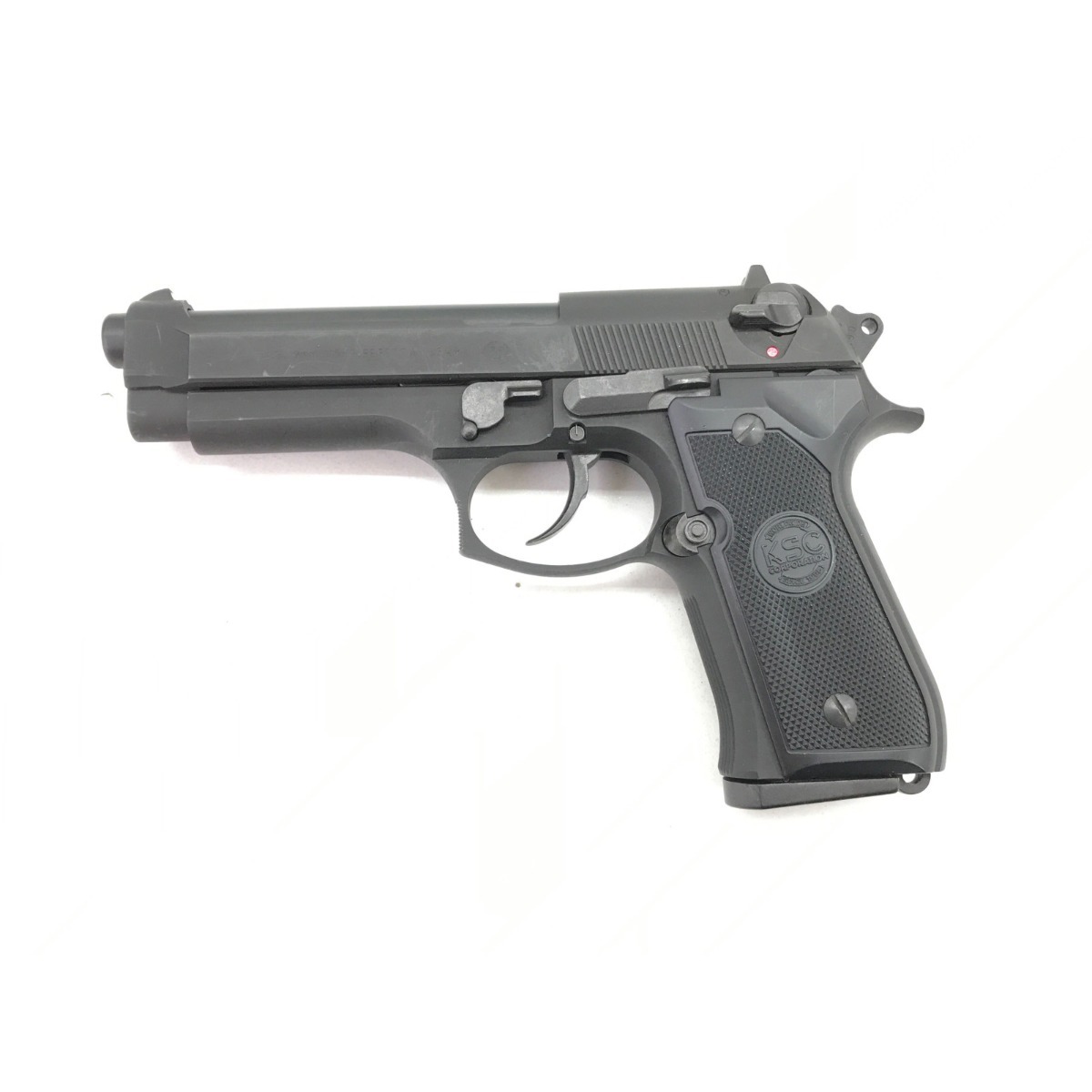 ▼▼ KSC ガスガン ミリタリー用品 M9-P.BERETA-65490 ベレッタ US.9mm M9 ブラック やや傷や汚れありの画像1