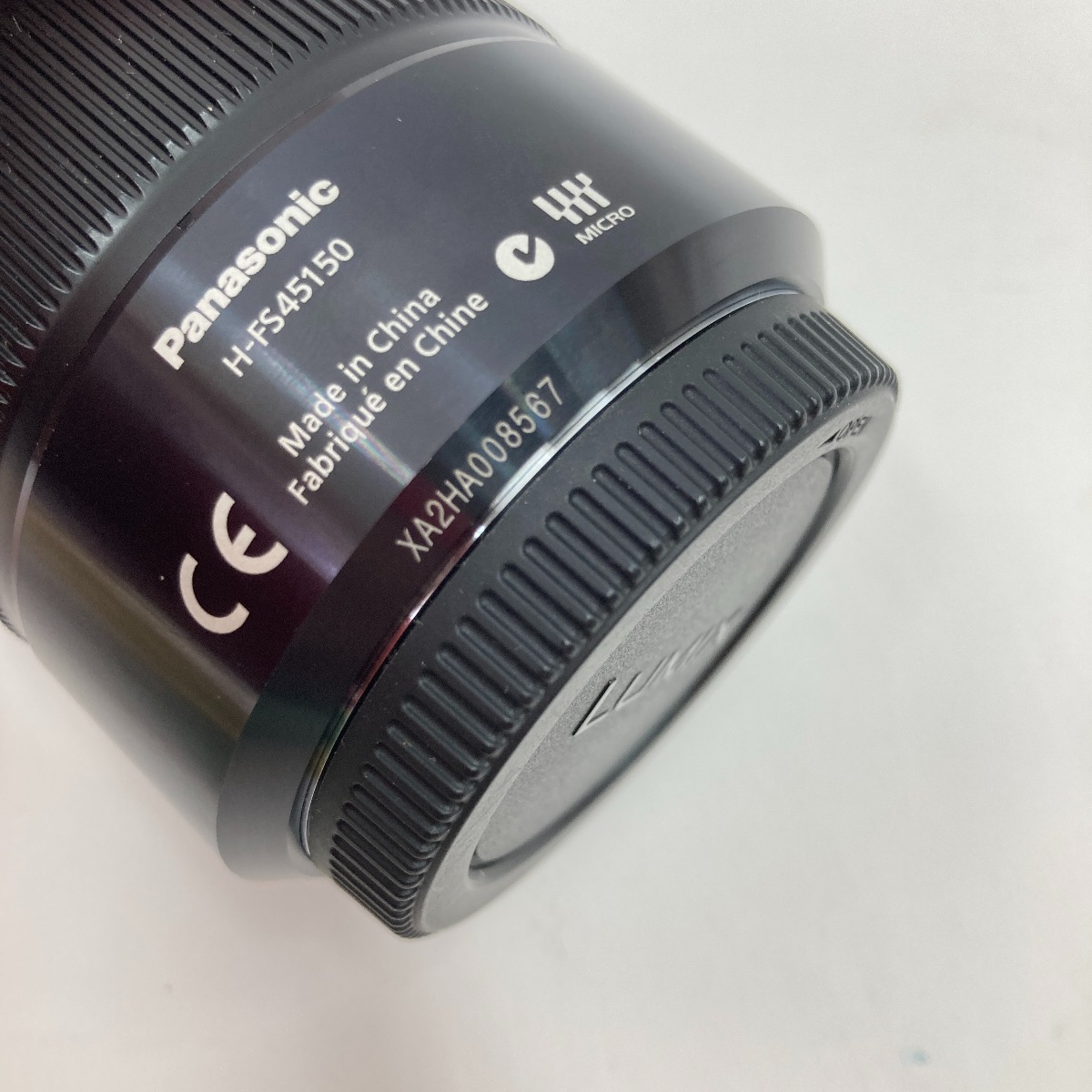 〇〇 Panasonic パナソニック ルミックス LUMIX G VARIO 45-150mm f4.0-5.6 H-FS45150 交換レンズ やや傷や汚れありの画像8
