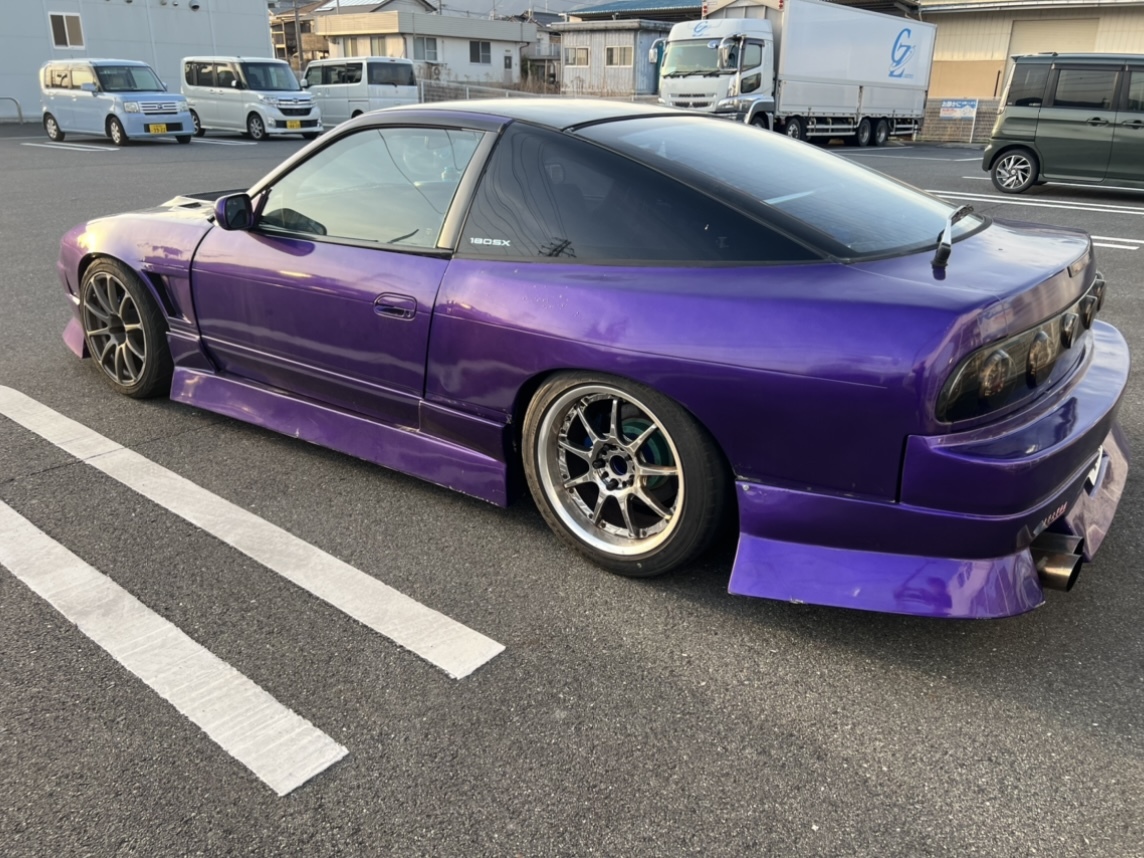 日産 180SX 改造多数 即ドリ 車検残あり GT-SSタービン パワーFC 10点ロールバー FRPドア_画像7