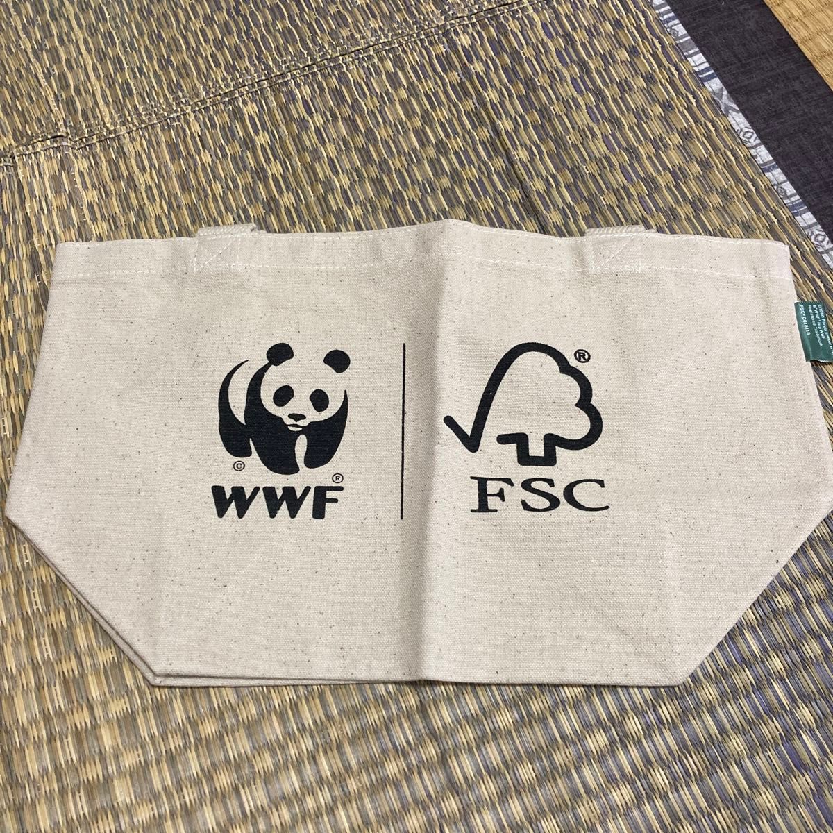クーポンで￥300■限定品■WWFジャパン提携エコバック■パンダ