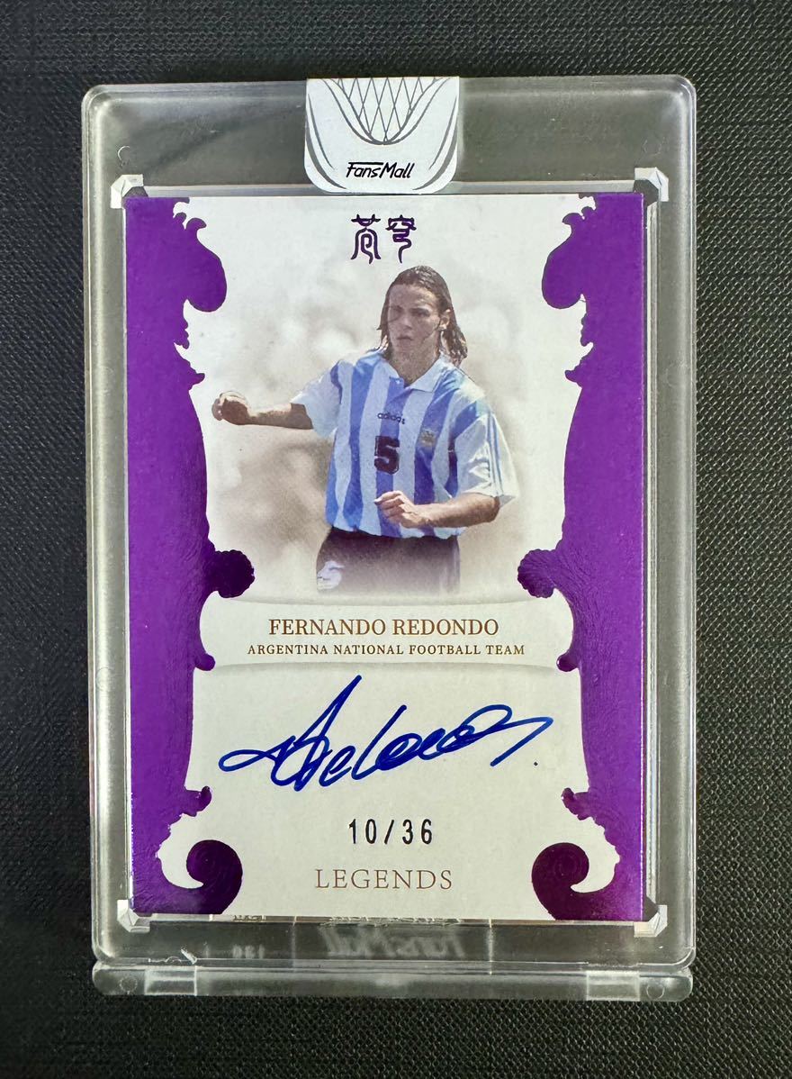 激レア FERNANDO REDONDO 2022 FANSMALL ARGENTINA on card AUTO 直筆サインカード 36枚限定_画像1
