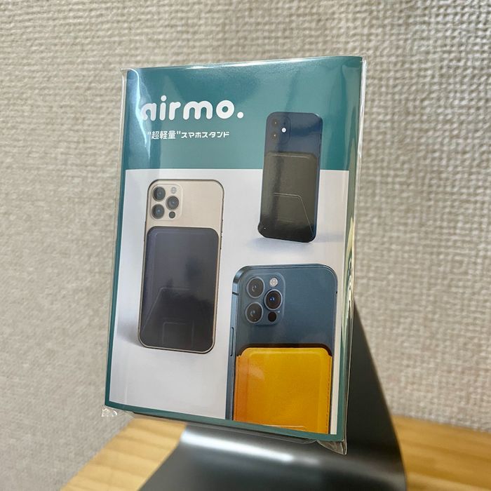 スマホスタンド iPhone 12 13 MOFT X　airmo本体 イエロー