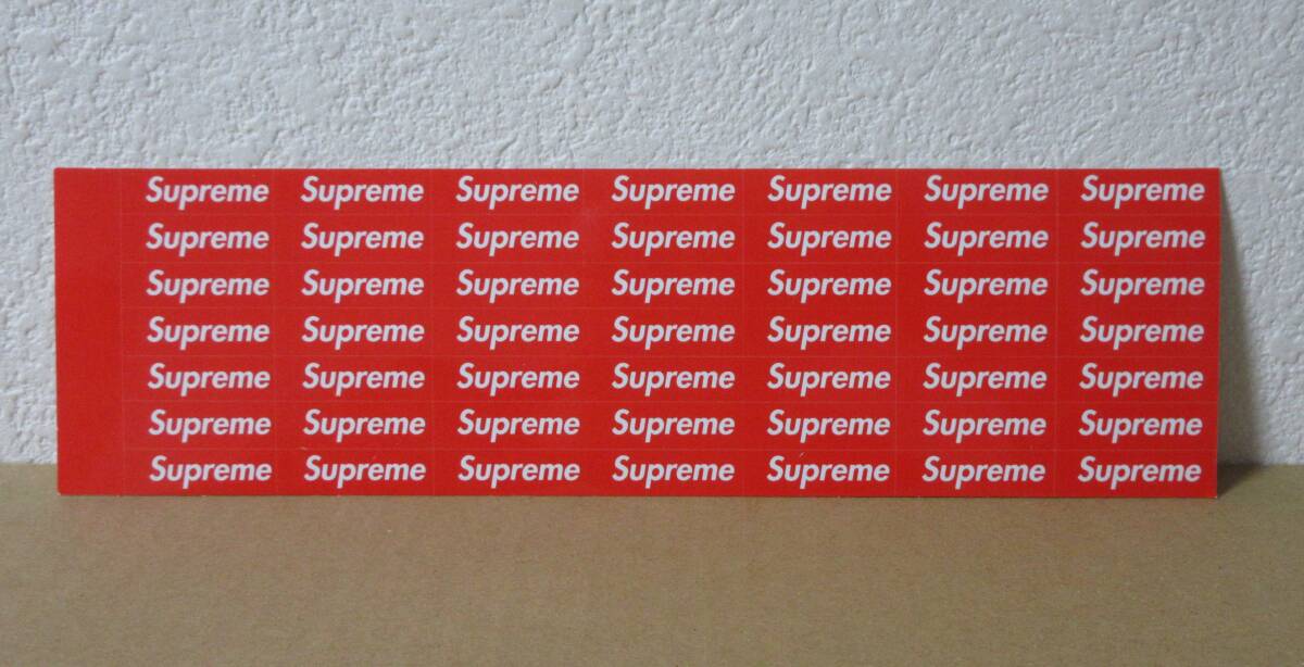 正規品　SUPREME　24SS　ノベルティステッカー　ミニボックスロゴ　mini box logo　シュプリーム　ノベルティー　WEEK1　2024_画像1