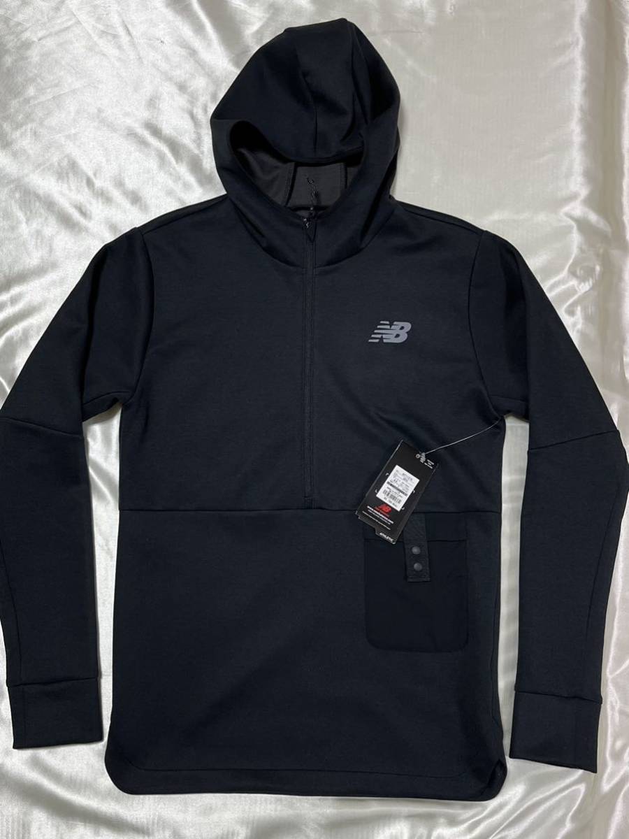 New New Balance New Balance Parker Q Speed ​​Hoody Mt11276 S размер черный