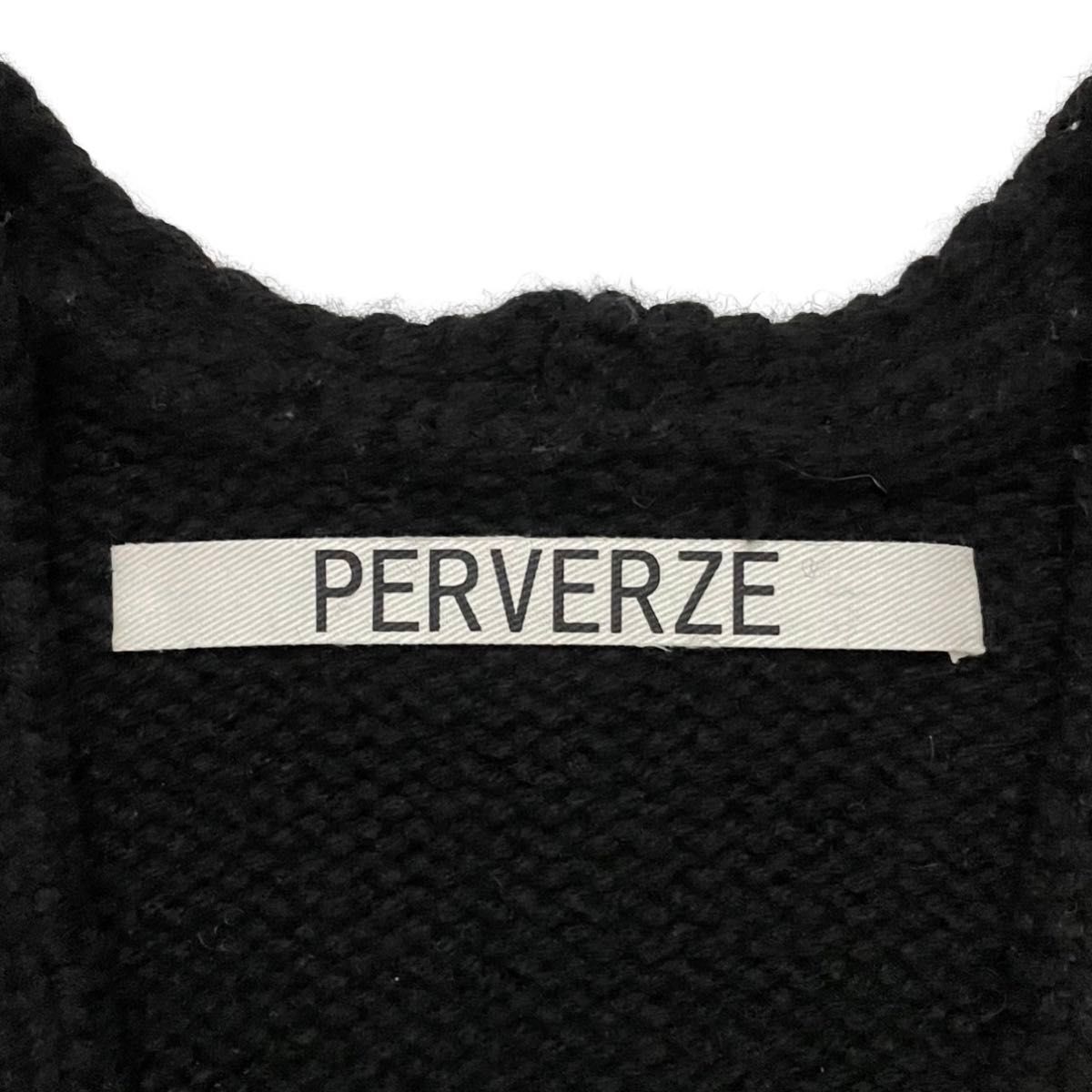 PERVERZE パーバーズ 初期 クラッシュ ダメージ ニット ベスト PERVERZE パーバーズ 初期 クラッシュ ダメージ ニット ベスト