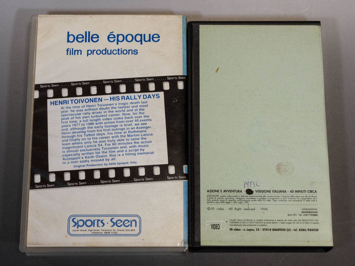【VHS】1970〜1980年代 ラリー ビデオ ７本の画像7