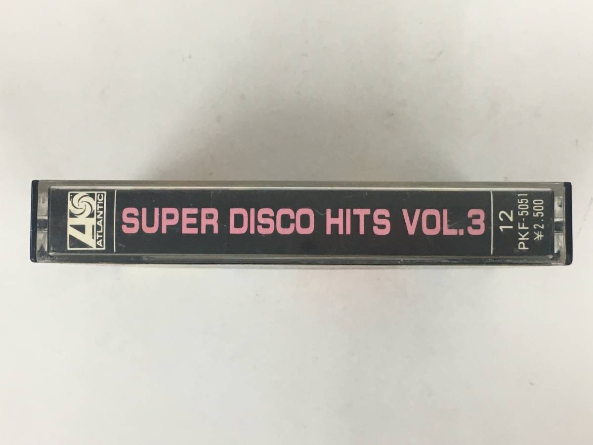 ■□T970 SUPER DISCO HITS VOL.3 最新 ディスコ・ヒット ボニーM ライフ・ギャレット シック カセットテープ□■_画像3