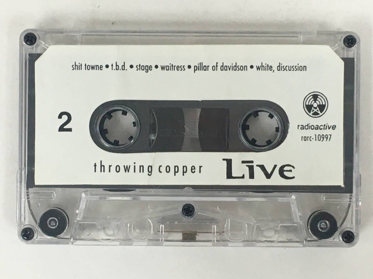●○T984 LIVE ライヴ THROWING COPPER スローイング・コッパー カセットテープ○●_画像7