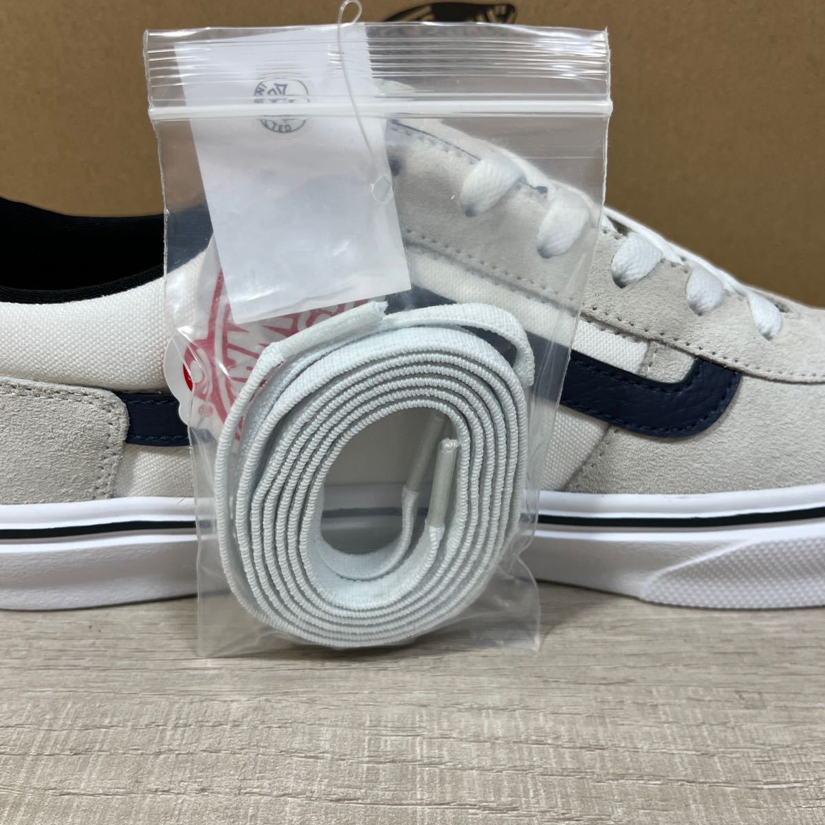 1円スタート売切り 新品未使用 VANS バンズ スニーカー MODULO 天然皮革 ホワイト28.5cm 軽量 完売品 スリッポン オールドスクール ERA SK8_画像5