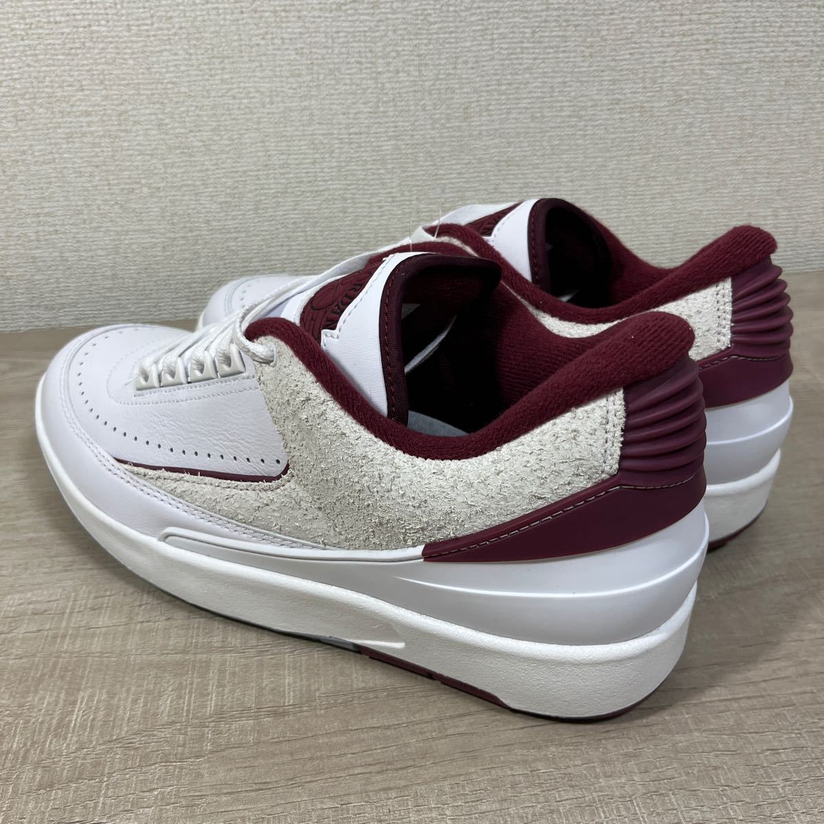 1円スタート売切り 新品未使用 ナイキ スニーカー エア ジョーダン 2 レトロ ロー NIKE AIR JORDAN 2 LOW 完売品 定価19,800円 26.5cm_画像5