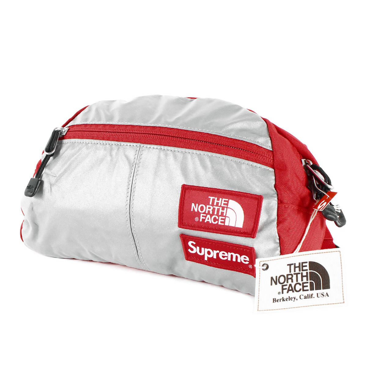 ☆ 13SS Supreme シュプリーム The North Face Reflective 3M Roo II ノースフェイス リフレクター ウエストバッグ レッド赤(新品未使用)_参考画像