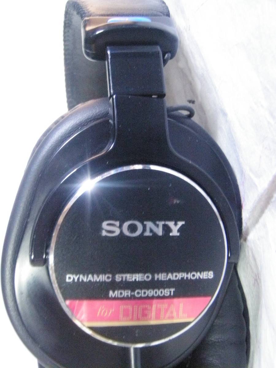 SONY MDR-CD900ST 新品互換イヤーパッド交換済　音出確認済 モニターヘッドホン 15_画像7