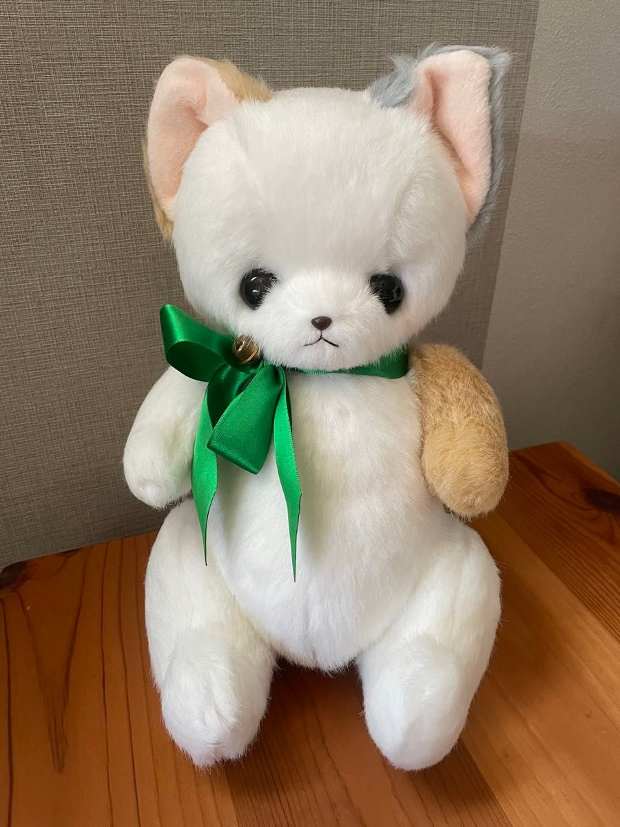 ≪２日間限定価格≫人気ぬいぐるみ作家　ユヅチヨ様作品　 ハンドメイド ぬいぐるみ ねこ テディベア