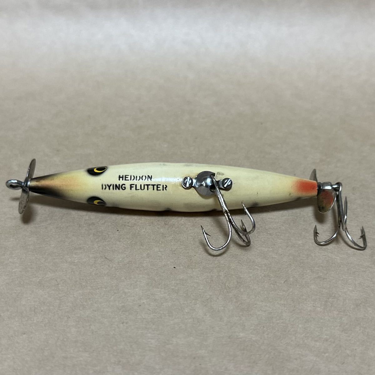 最終値下 超希少 old heddon dying flutter オールド ヘドン ダイイングフラッター / fenwickフェンウィック abuアブ2500C 4600 5000 5500の画像3