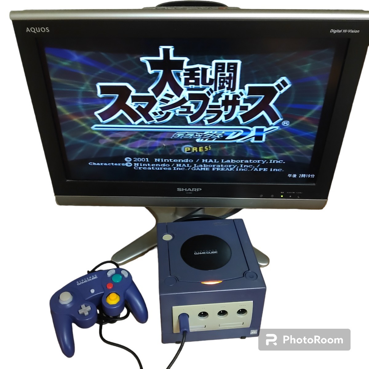 Nintendo/任天堂 GAMECUBE/ゲームキューブ本体一式 バイオレット DOL