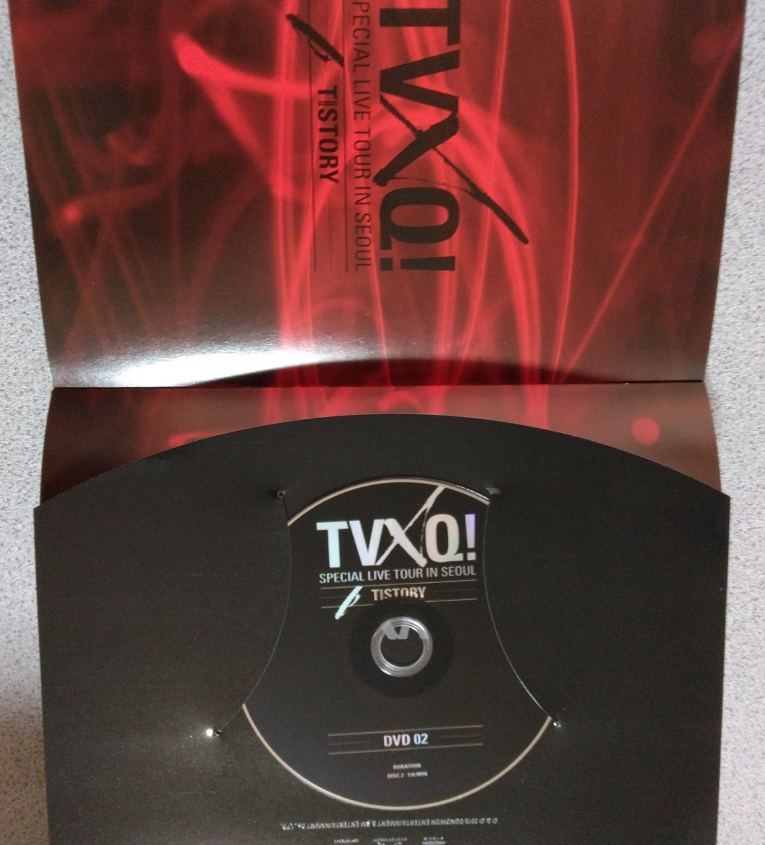 美品【匿名配送・送料込み】東方神起 TVXQ！ SPECIAL LIVE TOUR IN SEOUL TISTORY DVD2枚組 フォトブック 2015年 SM Entertainment 韓国盤の画像6
