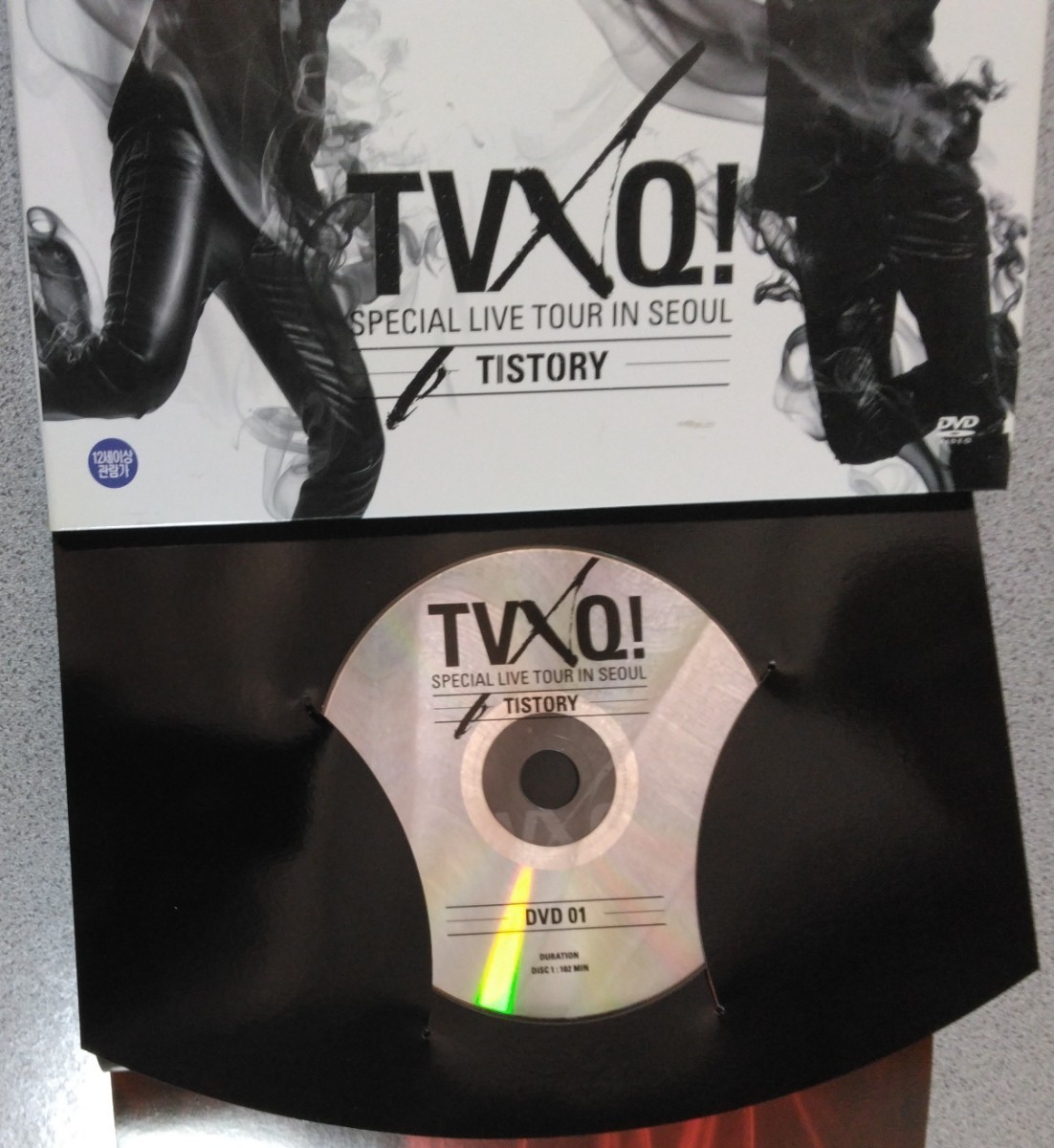 美品【匿名配送・送料込み】東方神起 TVXQ！ SPECIAL LIVE TOUR IN SEOUL TISTORY DVD2枚組 フォトブック 2015年 SM Entertainment 韓国盤の画像5