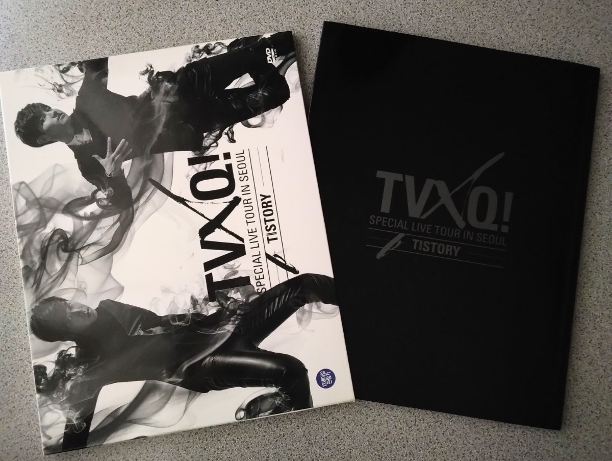 美品【匿名配送・送料込み】東方神起 TVXQ！ SPECIAL LIVE TOUR IN SEOUL TISTORY DVD2枚組 フォトブック 2015年 SM Entertainment 韓国盤の画像4