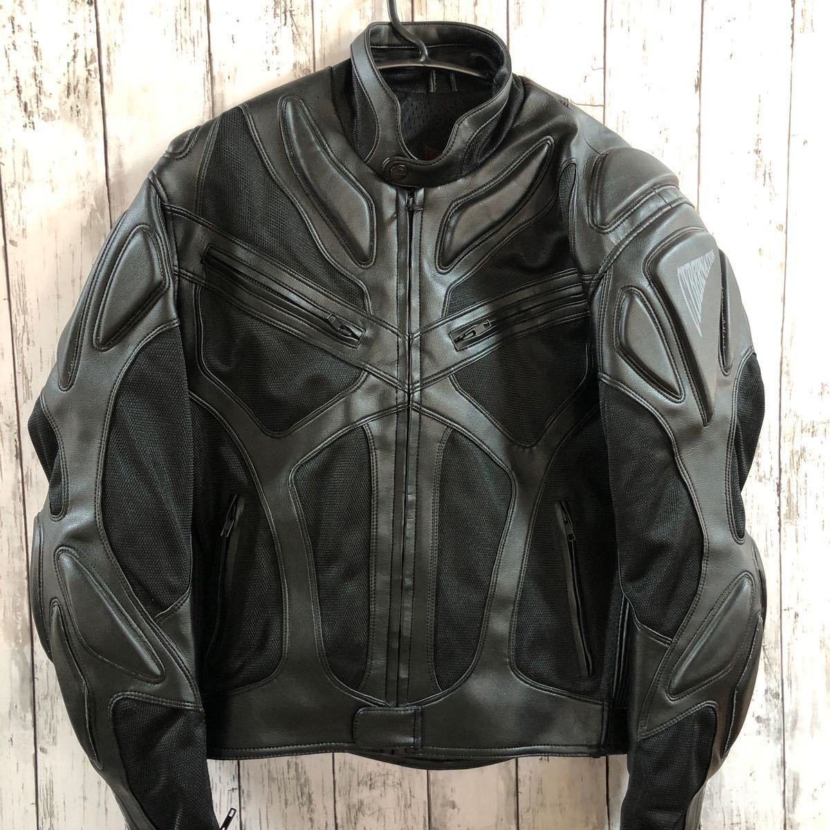 KADOYA】カドヤ ライダース ジャケット フェイクレザー ブラック KADOYA】カドヤ ライダース ジャケット フェイクレザー ブラック