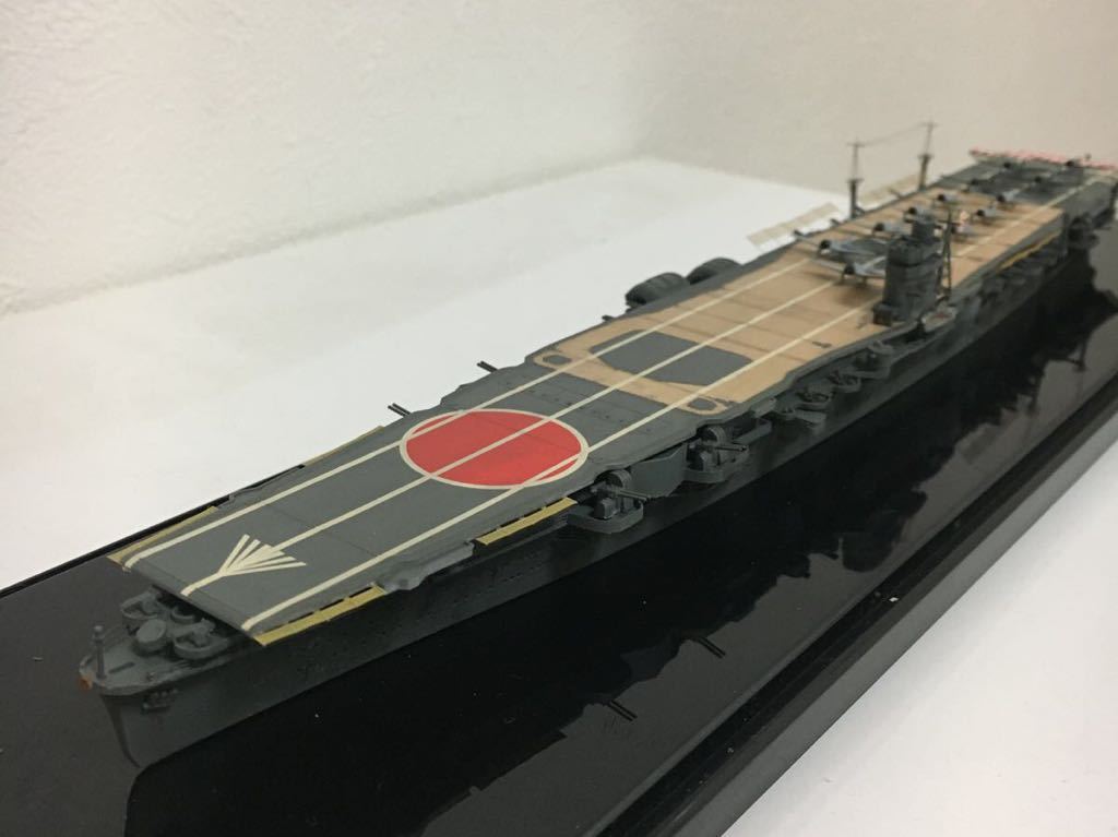 日本海軍 軍艦 飛龍 精巧模型 完成品 戦艦コレクション ケース付き まとめ売り_画像9