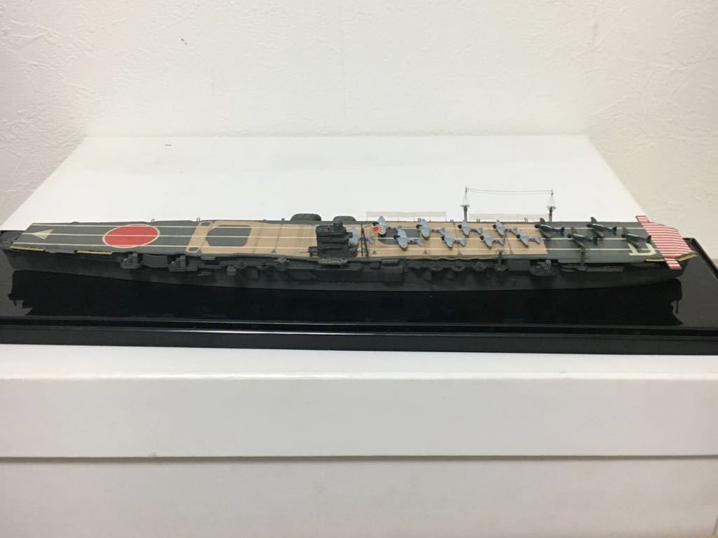 日本海軍 軍艦 飛龍 精巧模型 完成品 戦艦コレクション ケース付き まとめ売り_画像7