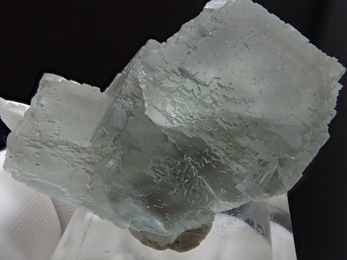 【三連結晶】スペイン　フローライト　蛍石　原石　標本_画像4
