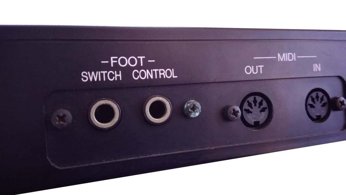 送料本文 YAMAHA 凡庸 MIDI フット スイッチ コントローラー ペダル 出力確認 ヤマハ 現状 MIDI FOOT CONTROLLER PEDAL SWITCH 管理2612_画像4