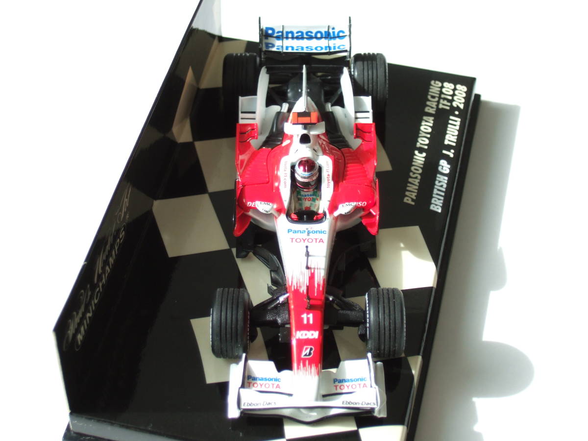 1/43　トヨタ　TF108　Ｊ．トゥルーリ　「イギリスGP仕様」 　2008年_画像4