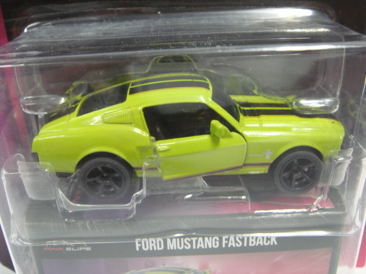  MajoRette [Jada package *PINK SLIPS] Ford Mustang fast back 