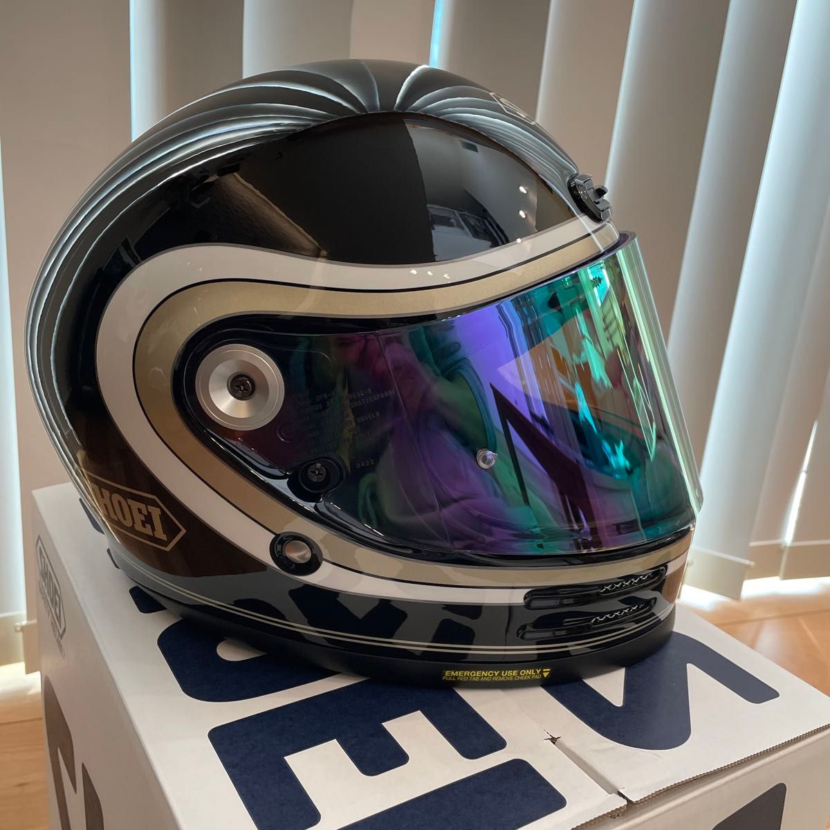 L】新品 SHOEI Glamster Bivouac ショウエイ グラムスター L】新品 SHOEI Glamster Bivouac ショウエイ グラムスター