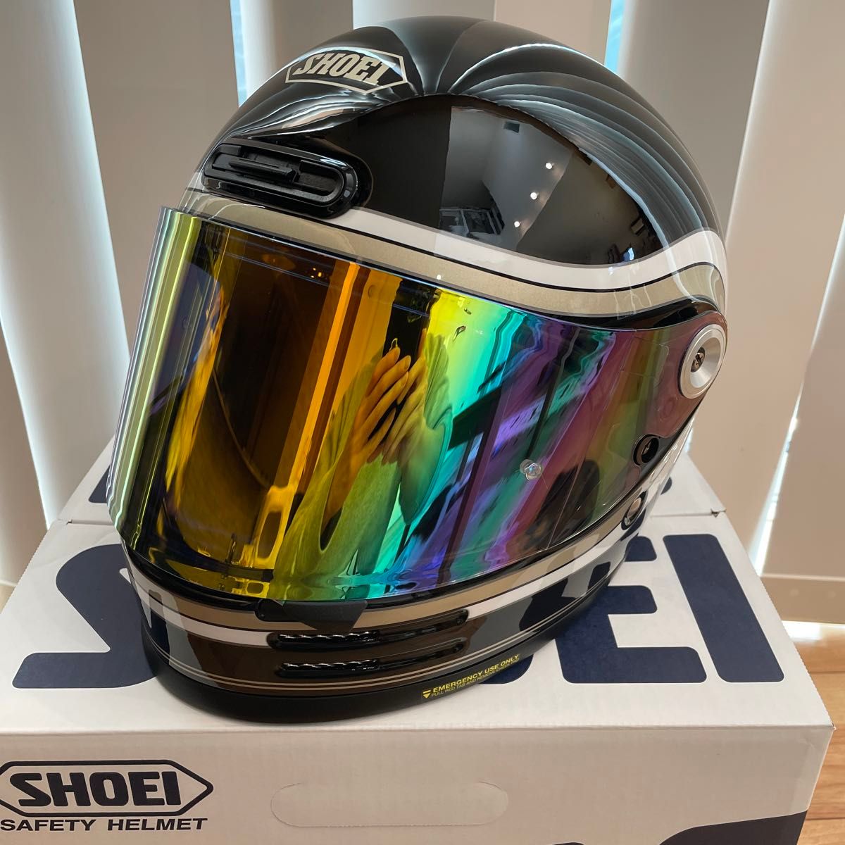 L】新品 SHOEI Glamster Bivouac ショウエイ グラムスター L】新品 SHOEI Glamster Bivouac ショウエイ グラムスター